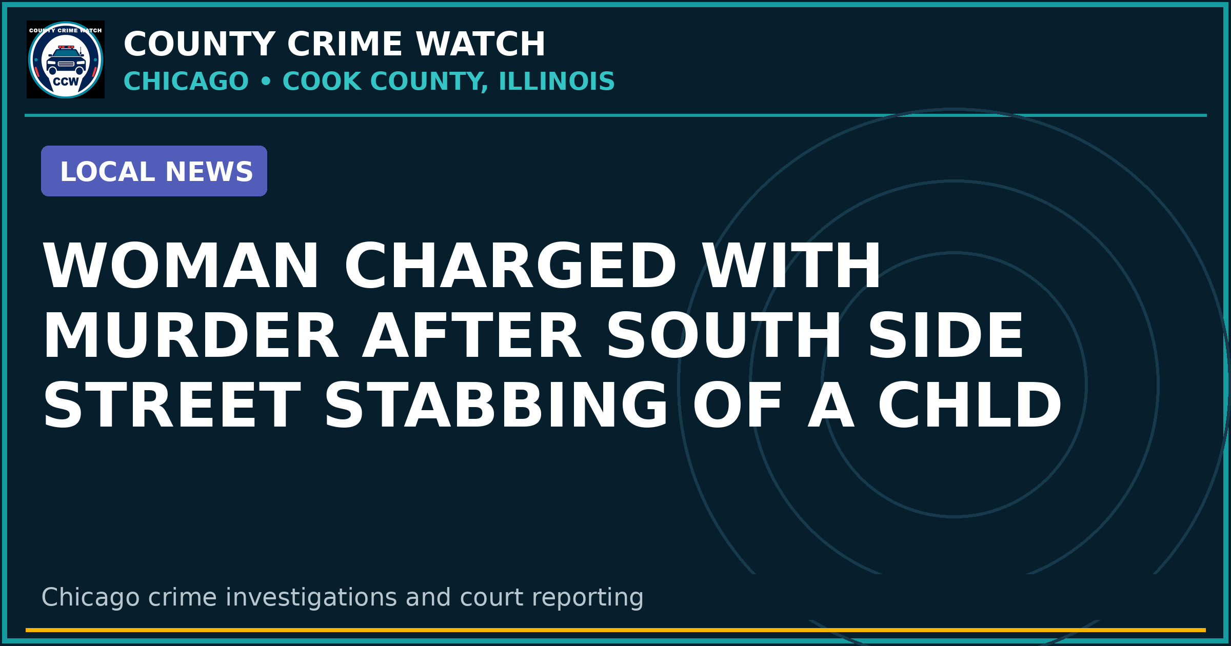 Woman charged with murder after South Side street stabbing of a chld