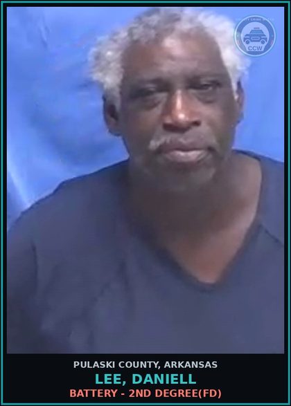 CCW arrest card for LEE, DANIELL in Pulaski County, Arkansas: FAILURE TO APPEAR (FELONY)