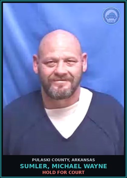 CCW arrest card for SUMLER, MICHAEL WAYNE in Pulaski County: HOLD FOR COURT
