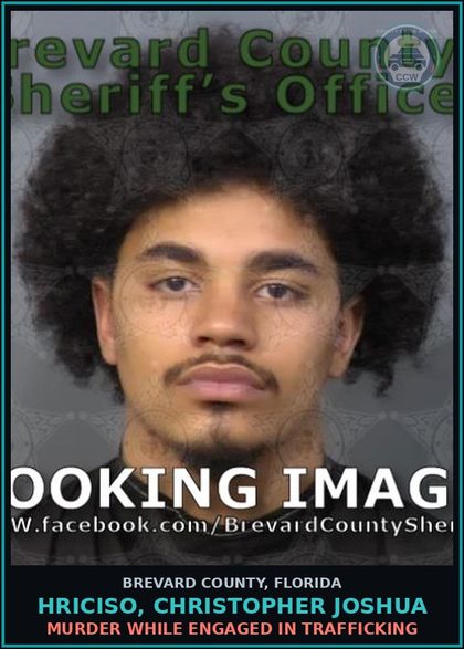 CCW arrest card for Hriciso, Christopher Joshua in Brevard County: Robbery With Firearm