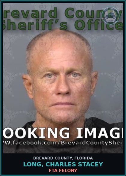CCW arrest card for LONG, CHARLES STACEY in Brevard County: Posses contr substance w/o Prescription