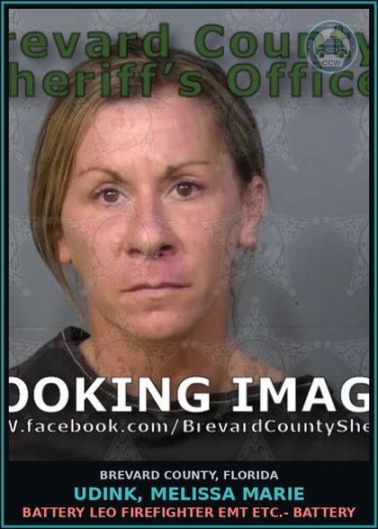 CCW arrest card for UDINK, MELISSA MARIE in Brevard County: DUI - Alcohol