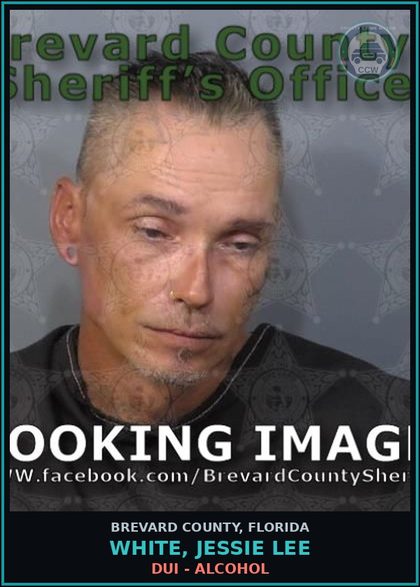 CCW arrest card for White, Jessie Lee in Brevard County: DUI - Alcohol