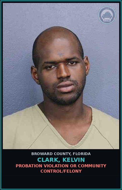 CCW arrest card for CLARK, KELVIN in Broward County: PETIT THEFT-2ND DEGREE - 3RD SUBSQ OFFENSE