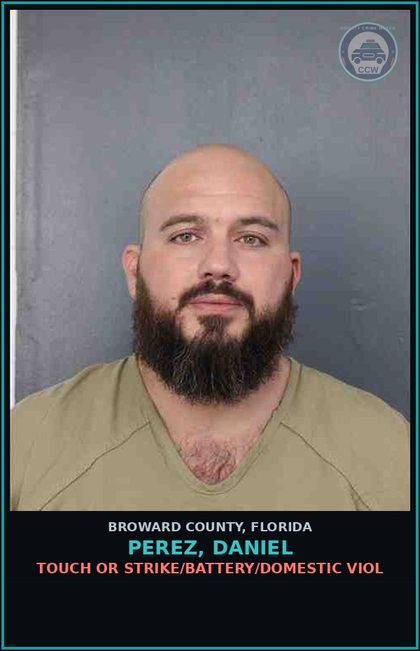 CCW arrest card for PEREZ, DANIEL in Broward County: UNAUTHORIZED USE OF 911 SERVICES
