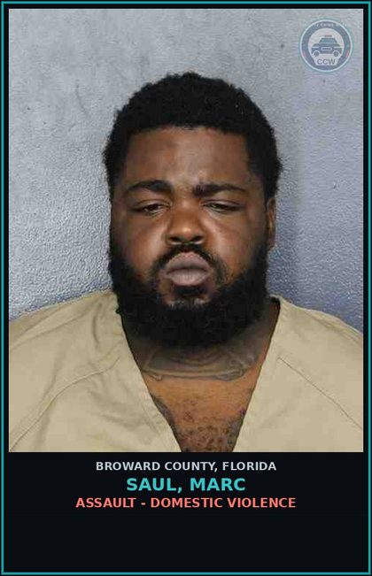 CCW arrest card for SAUL, MARC in Broward County: ASSAULT - DOMESTIC VIOLENCE