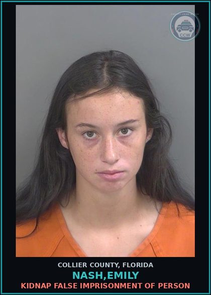 CCW arrest card for NASH,EMILY in Collier County: BATTERY-TOUCH OR STRIKE