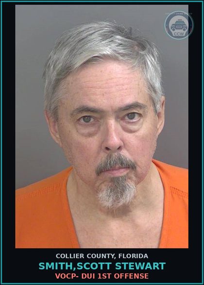 CCW arrest card for SMITH,SCOTT STEWART in Collier County: VOCP- DUI 1ST OFFENSE
