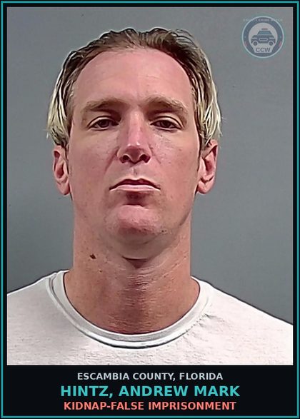 CCW arrest card for HINTZ, ANDREW MARK in Escambia County: FLEE/ELUDE POLICE