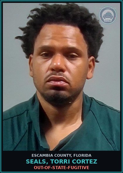 CCW arrest card for SEALS, TORRI CORTEZ in Escambia County: OUT-OF-STATE-FUGITIVE