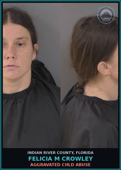 CCW arrest card for Felicia M Crowley in Indian River County: COMMIT DOMESTIC BATTERY BY STRANGULATION