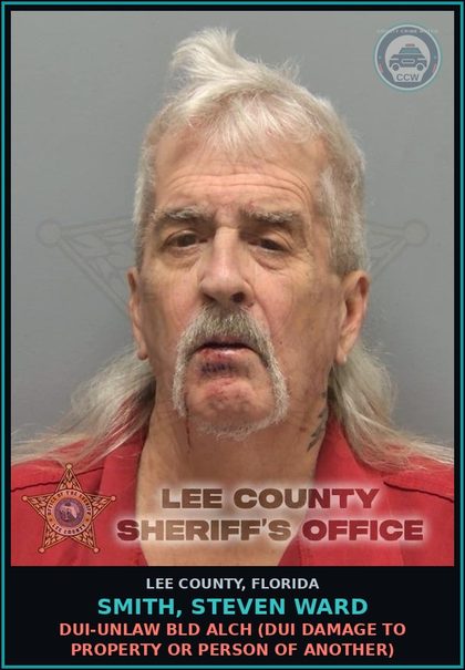 CCW arrest card for SMITH, STEVEN WARD in Lee County: DUI-UNLAW BLD ALCH  (DUI DAMAGE TO PROPERTY OR PERSON OF ANOTHER)