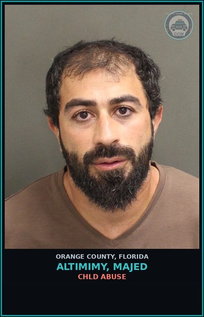 CCW arrest card for ALTIMIMY, MAJED in Orange County: BURGLARY OF CONVEYANCE W/ASSAULT/BATTERY