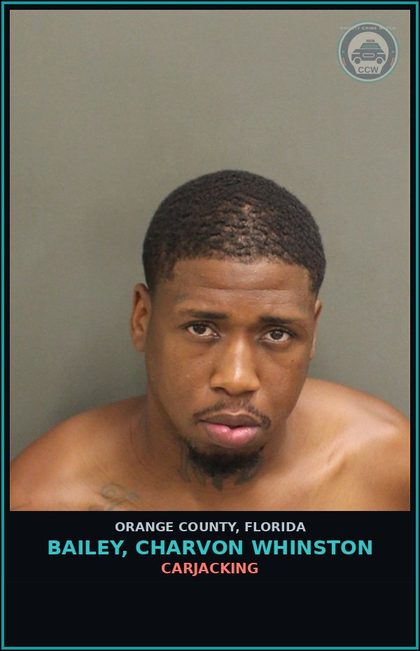 CCW arrest card for BAILEY, CHARVON WHINSTON in Orange County: BATTERY BY STRANGULATION - DOMESTIC VIOLENCE