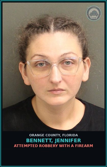 CCW arrest card for BENNETT, JENNIFER in Orange County: ATTEMPTED TAMPERING WITH PHYSICAL EVIDENCE