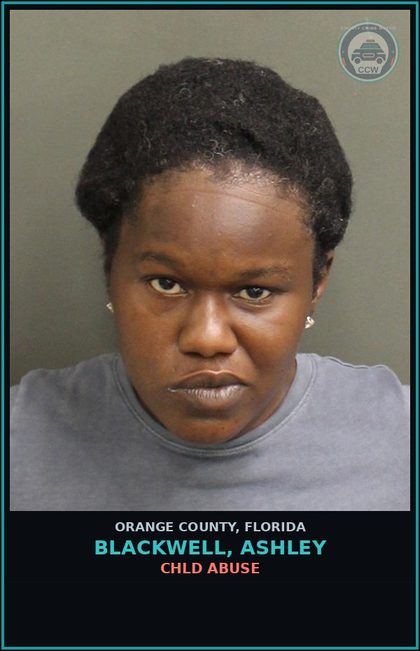 CCW arrest card for BLACKWELL, ASHLEY in Orange County: BATTERY (DOMESTIC VIOLENCE)