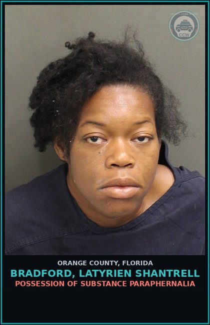 CCW arrest card for BRADFORD, LATYRIEN SHANTRELL in Orange County: FAILURE OF DEFENDANT TO APPEAR