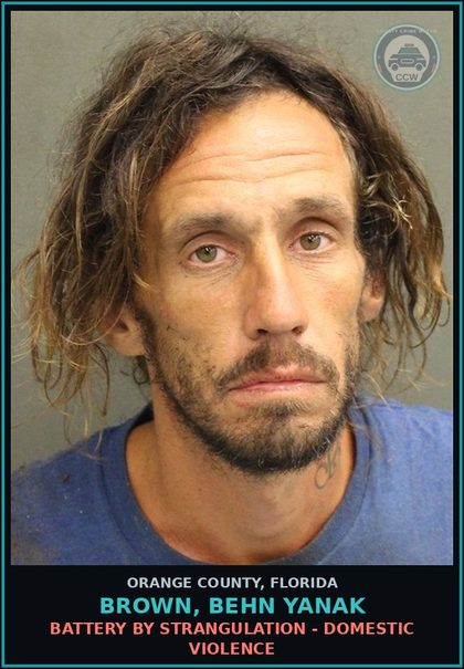 CCW arrest card for BROWN, BEHN YANAK in Orange County: POSSESSION OF DRUG PARAPHERNALIA