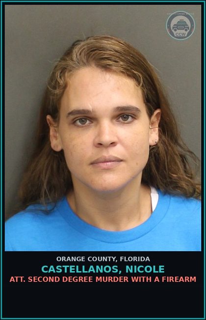 CCW arrest card for CASTELLANOS, NICOLE in Orange County: VIOLATION OF PROBATION