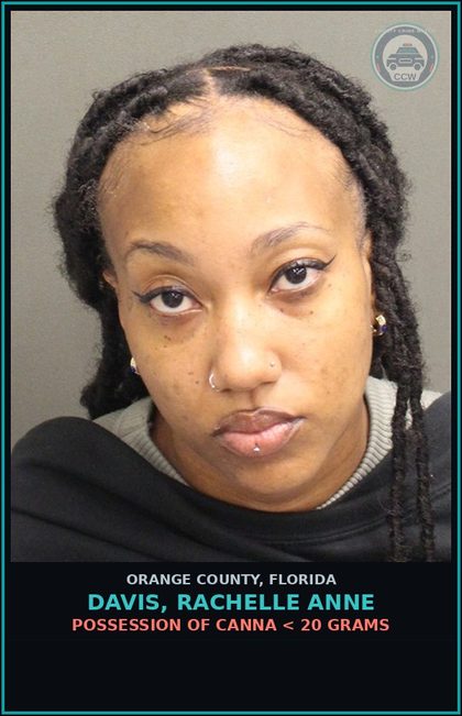 CCW arrest card for DAVIS, RACHELLE ANNE in Orange County: VIOLATION OF PROBATION