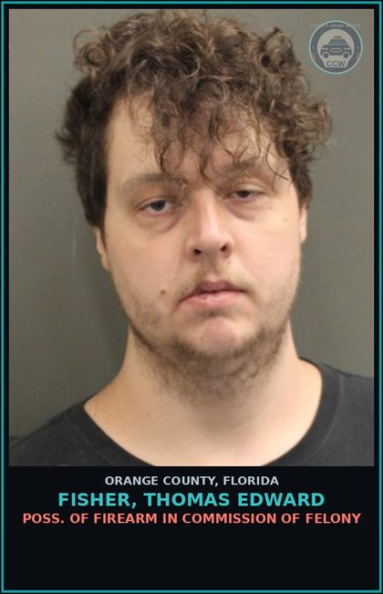 CCW arrest card for FISHER, THOMAS EDWARD in Orange County: DUI WITH PROPERTY DAMAGE