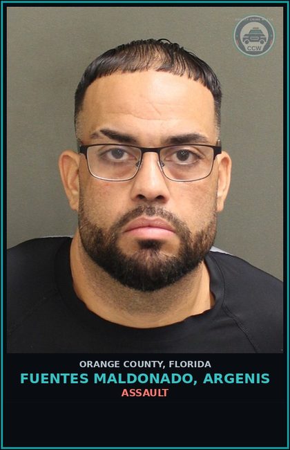 CCW arrest card for FUENTES MALDONADO, ARGENIS in Orange County: AGGRAVATED STALKING (DATING VIOLENCE)