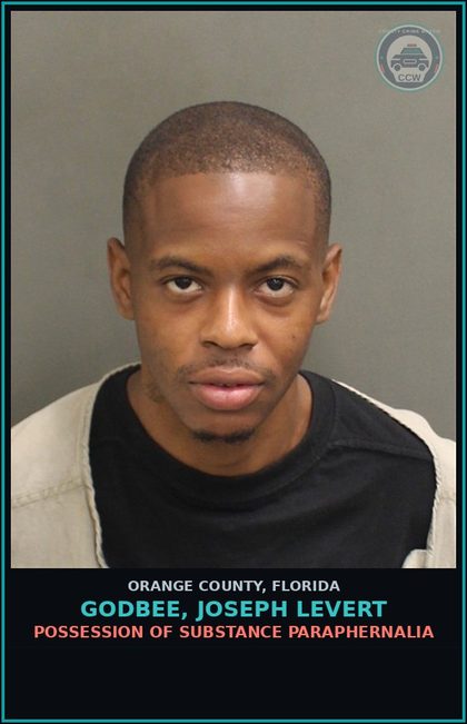 CCW arrest card for GODBEE, JOSEPH LEVERT in Orange County: PETIT THEFT 2 OR MORE PRIOR CONV