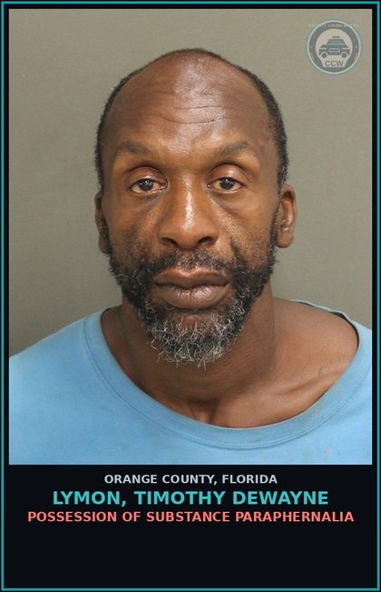 CCW arrest card for LYMON, TIMOTHY DEWAYNE in Orange County: TAMPERING WITH OR FABRICATING PHYSICAL EVIDENCE