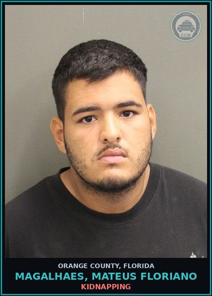 CCW arrest card for MAGALHAES, MATEUS FLORIANO in Orange County: AGGRAVATED BATTERY WITH A FIREARM