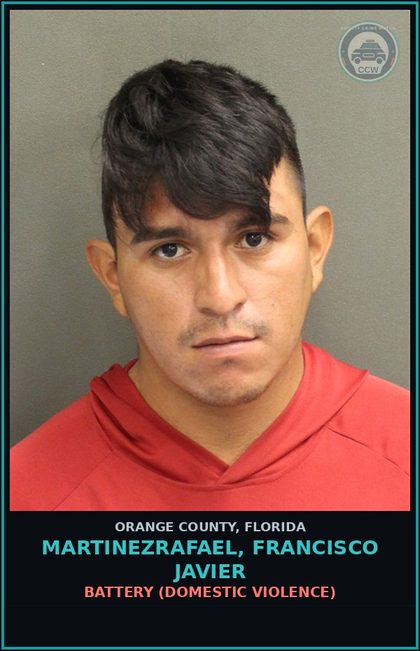 CCW arrest card for MARTINEZRAFAEL, FRANCISCO JAVIER in Orange County: VIOLATION OF PROBATION