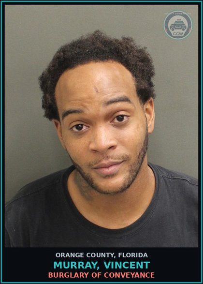 CCW arrest card for MURRAY, VINCENT in Orange County: BATTERY (DOMESTIC VIOLENCE)