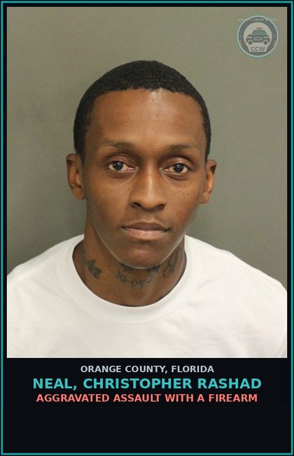 CCW arrest card for NEAL, CHRISTOPHER RASHAD in Orange County: VIOLATION OF DOMESTIC INJUNCTION