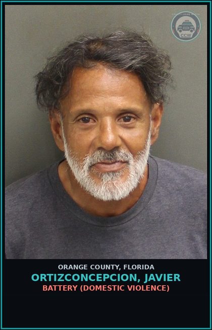CCW arrest card for ORTIZCONCEPCION, JAVIER in Orange County: TRESPASS IN STRUCTURE
