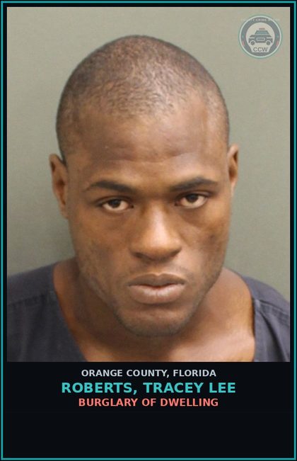 CCW arrest card for ROBERTS, TRACEY LEE in Orange County: CRIMINAL MISCHIEF (>$200, <$1000)