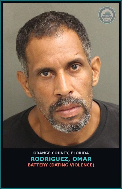 CCW arrest card for RODRIGUEZ, OMAR in Orange County: FAILURE OF DEFENDANT TO APPEAR