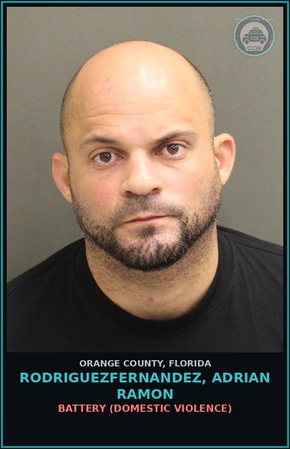 CCW arrest card for RODRIGUEZFERNANDEZ, ADRIAN RAMON in Orange County: BATTERY (DOMESTIC VIOLENCE)
