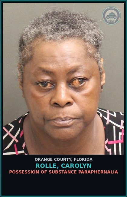 CCW arrest card for ROLLE, CAROLYN in Orange County: FAILURE OF DEFENDANT TO APPEAR