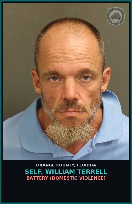 CCW arrest card for SELF, WILLIAM TERRELL in Orange County: s3x OFFENDER VIOLATION-TRANSIENT RESIDENT FAIL REPORT EVERY 30 DAYS