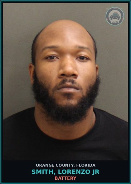 CCW arrest card for SMITH, LORENZO JR in Orange County: SCHEME TO DEFRAUD (<$20,000)