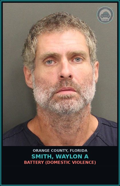 CCW arrest card for SMITH, WAYLON A in Orange County: FAILURE OF DEFENDANT TO APPEAR