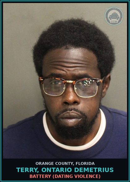 CCW arrest card for TERRY, ONTARIO DEMETRIUS in Orange County: POSS. OF COCAINE W/INTENT TO SELL/DELIVER