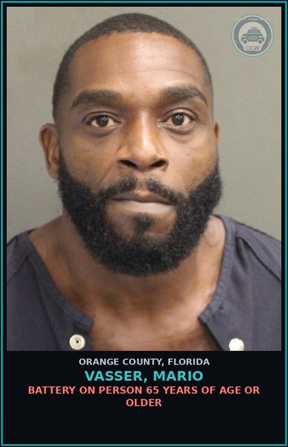 CCW arrest card for VASSER, MARIO in Orange County: OBSTRUCTING JUSTICE-HINDER WITN COMMUN INFO TO LEO/JUDGE MISD PROC