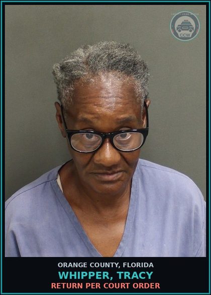 CCW arrest card for WHIPPER, TRACY in Orange County: RETURN PER COURT ORDER