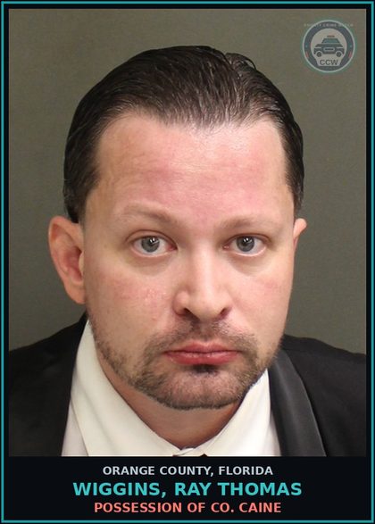 CCW arrest card for WIGGINS, RAY THOMAS in Orange County: ALCOHOLIC BEVERAGES, OPEN CONTAINERS