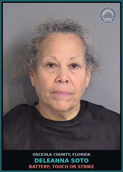CCW arrest card for DELEANNA SOTO in Osceola County: BURG 2OCC STRUCTURE UNARMED