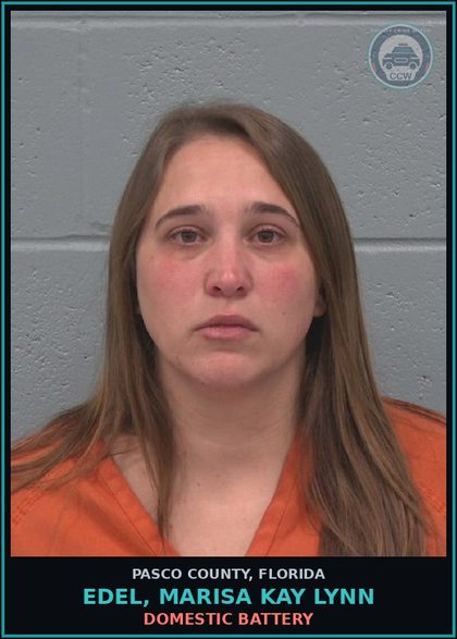 CCW arrest card for EDEL, MARISA KAY LYNN in Pasco County: DOMESTIC BATTERY
