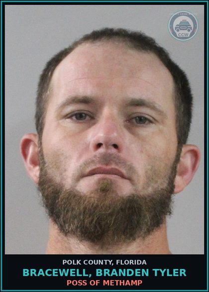 CCW arrest card for BRACEWELL, BRANDEN TYLER in Polk County: Bribery of or by a Public Servant