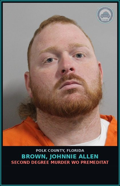 CCW arrest card for BROWN, JOHNNIE ALLEN in Polk County: Information Non Criminal Offense