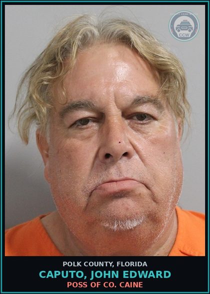 CCW arrest card for CAPUTO, JOHN EDWARD in Polk County: FABRICATING PHYSICAL EVIDENCE