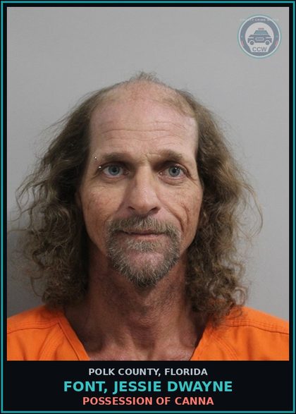 CCW arrest card for FONT, JESSIE DWAYNE in Polk County: Information Non Criminal Offense